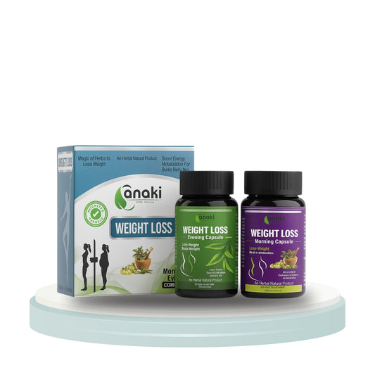 Anaki Weight loss Combo - Morning(60 Capsules) and Evening(60 Capsules)
