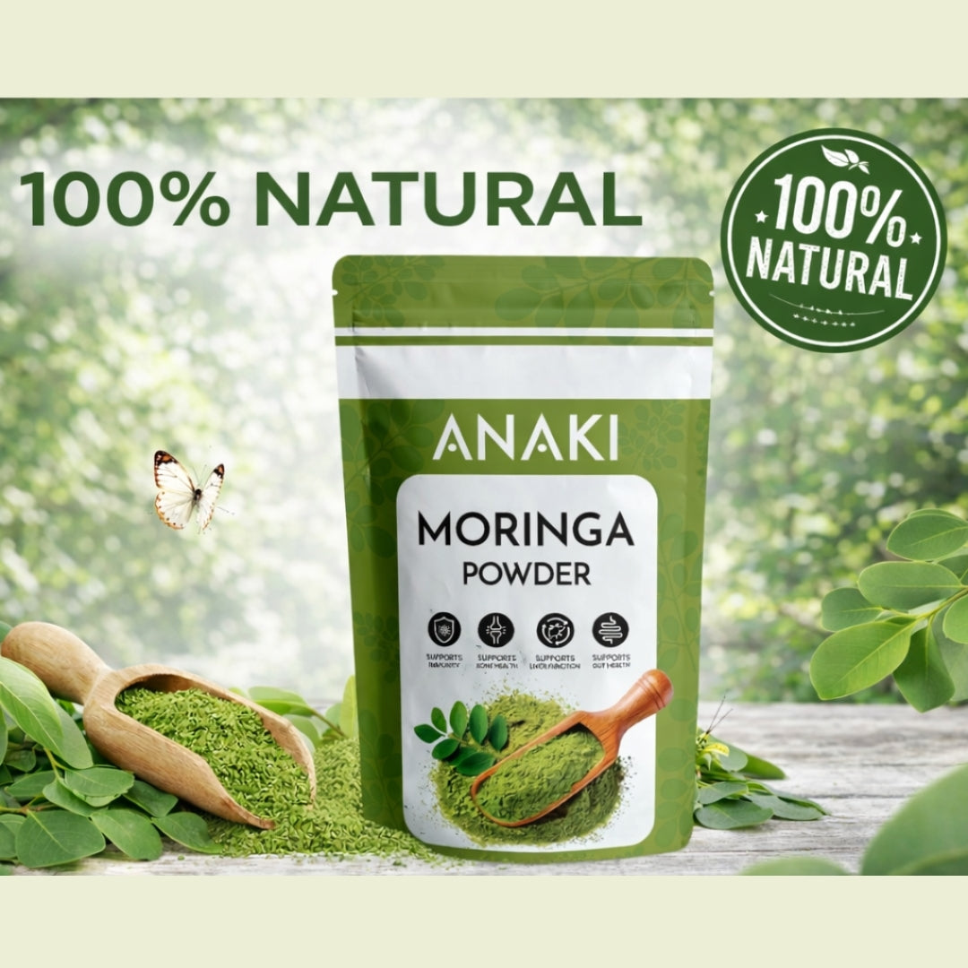 Anaki Moringa Powder Superfood | From Pure Drumstick Leaves | Gives Natural Energy & Nutrients