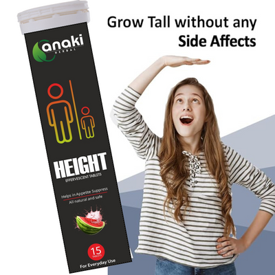 Height Grow Effervescent | Height Gain Formula-100% Height gain