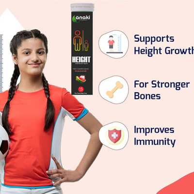 Height Grow Effervescent | Height Gain Formula-100% Height gain