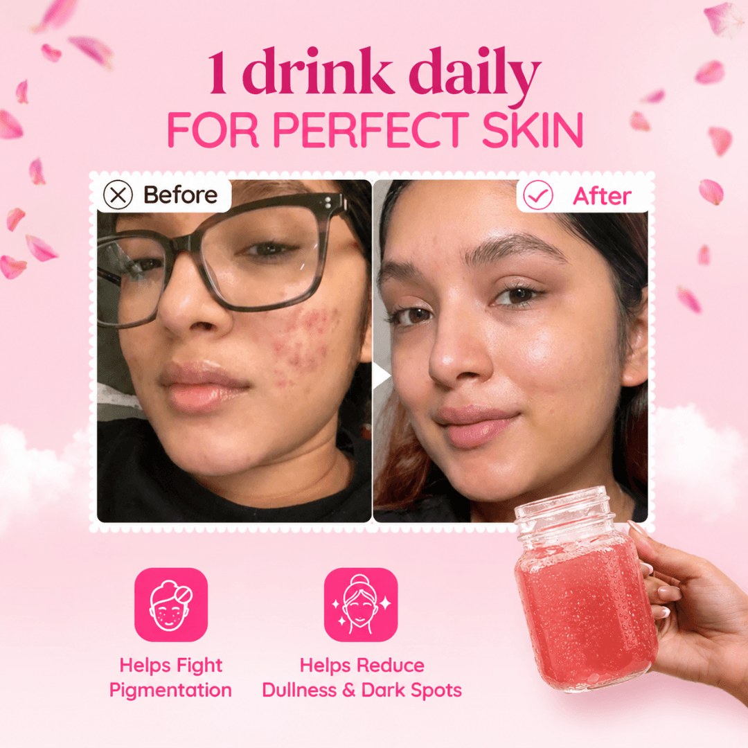 GlowPop - Collagen Effervescent Tablets for Glowing & Brightening Skin