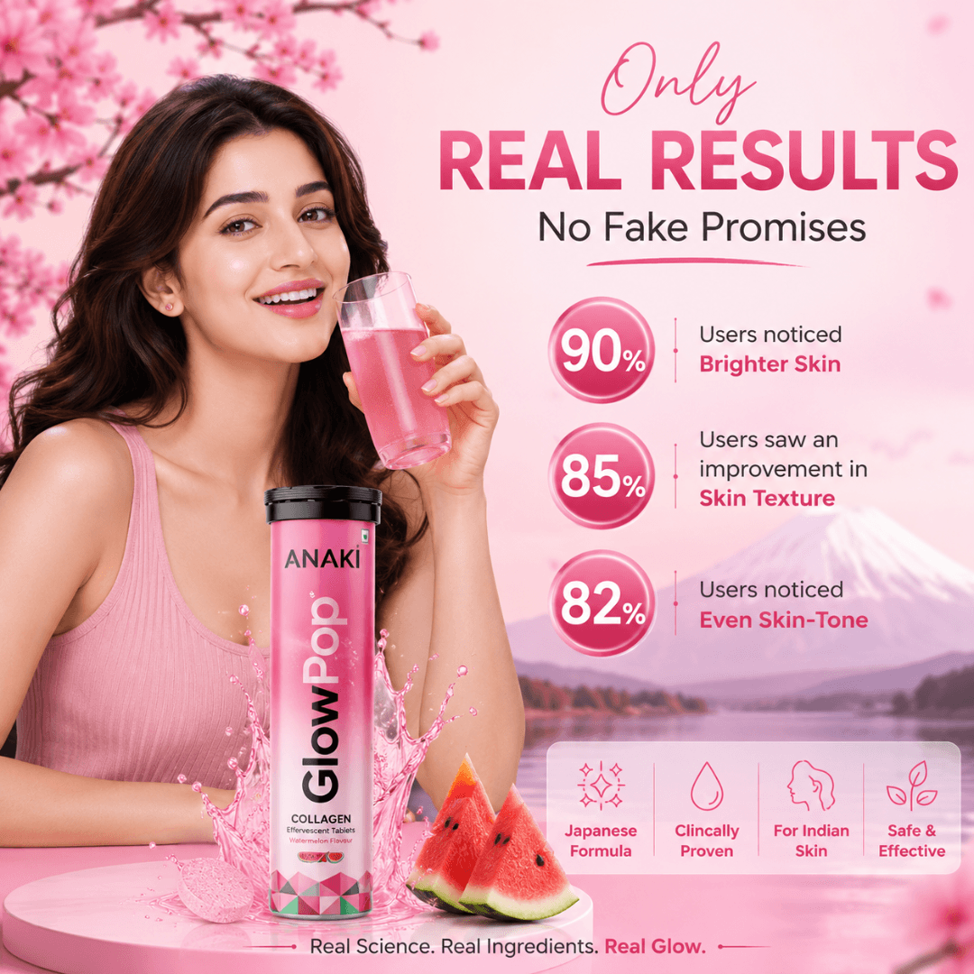 GlowPop - Collagen Effervescent Tablets for Glowing & Brightening Skin