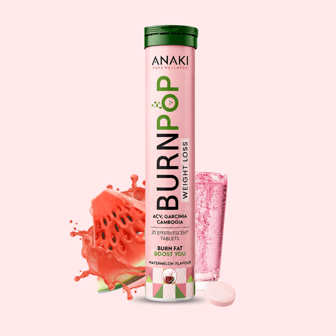 BurnPop Weight Loss Effervescent Tablets with ACV & Garcinia Cambogia