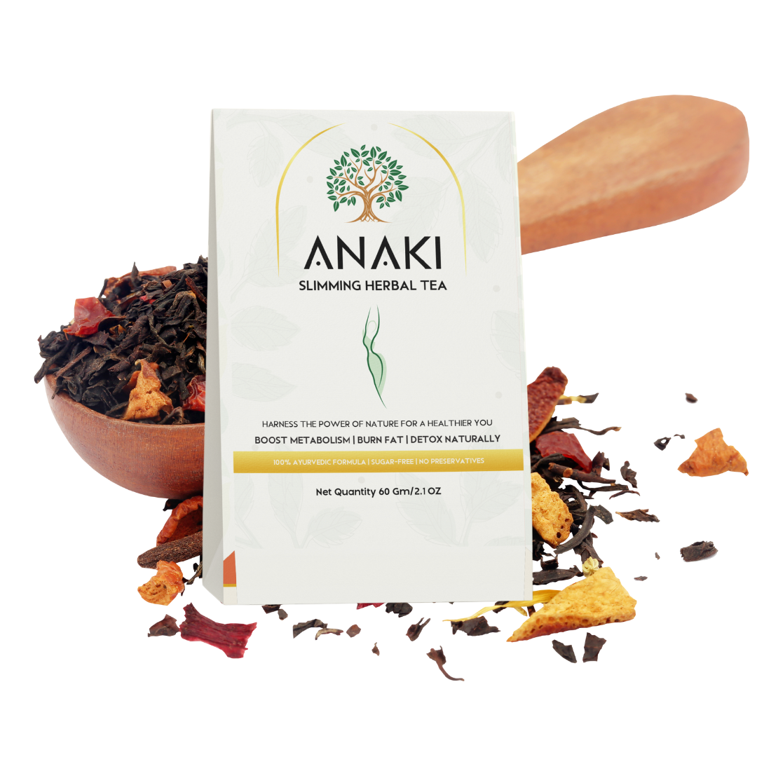 Anaki Weight Loss Tea- Belly Tea -Plant Based | Helps With Belly Fat & Bloating - Manage Weight - Slim Belly | Caffeine Free - Herbal Tea - Sugar Free |For Men And Women