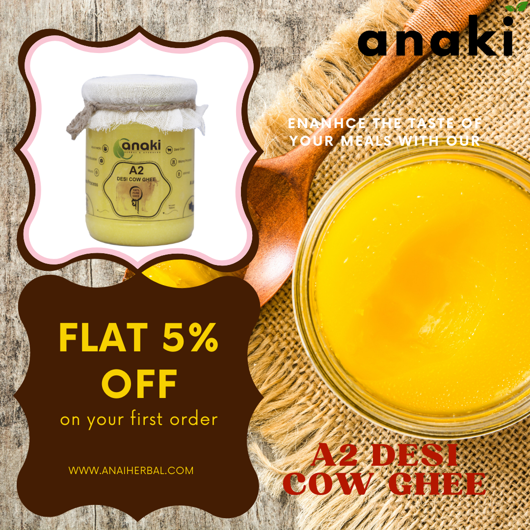 Anaki A2 Cow Ghee 100% Natural - 500 ML