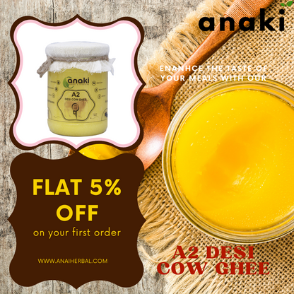 Anaki A2 Cow Ghee 100% Natural - 500 ML