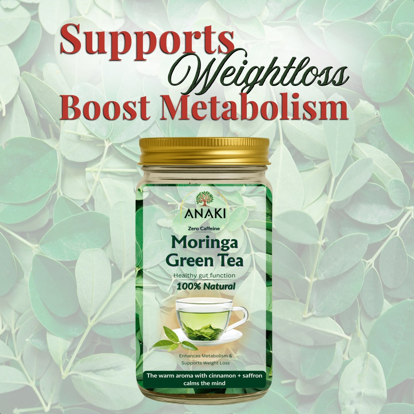 Anaki Moringa Green Tea