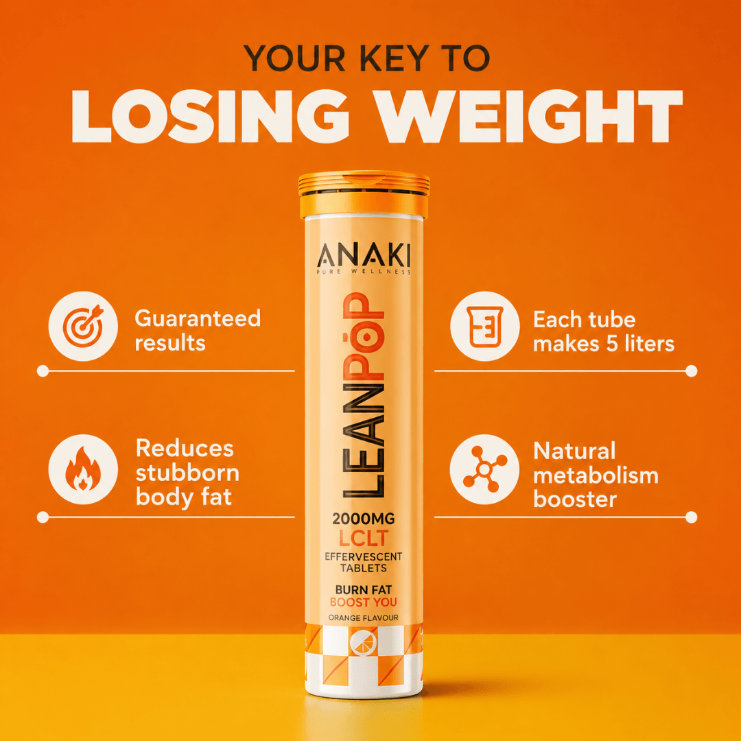 LeanPop L-Carnitine L-Tartrate Weight Loss Effervescent Tablets