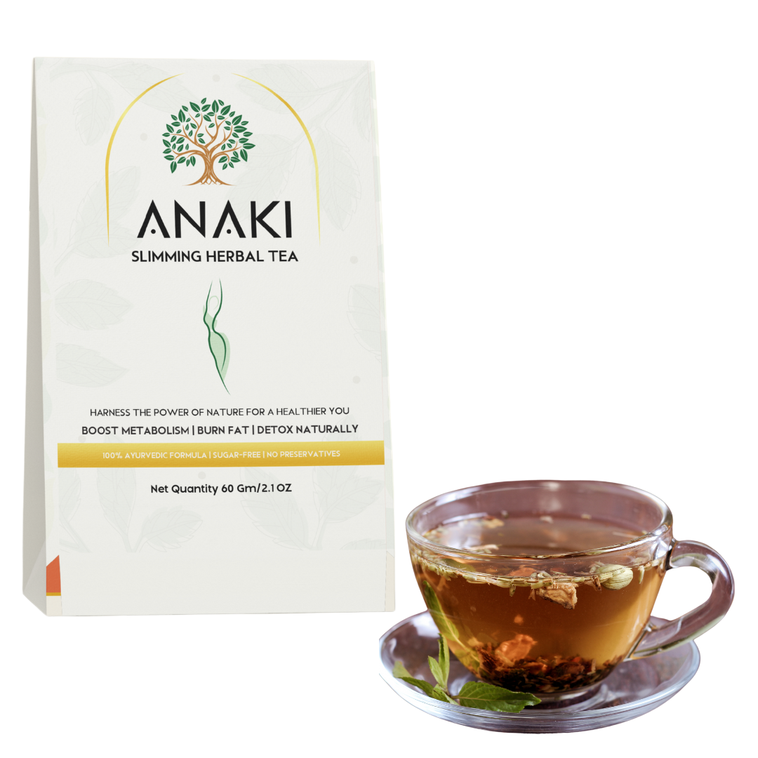 Anaki Weight Loss Tea- Belly Tea -Plant Based | Helps With Belly Fat & Bloating - Manage Weight - Slim Belly | Caffeine Free - Herbal Tea - Sugar Free |For Men And Women