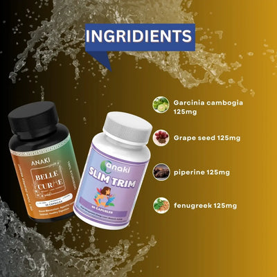 Anaki Slim Trim + Belle Curve Capsule Combo | Double Power, Faster Weight Loss Results!
