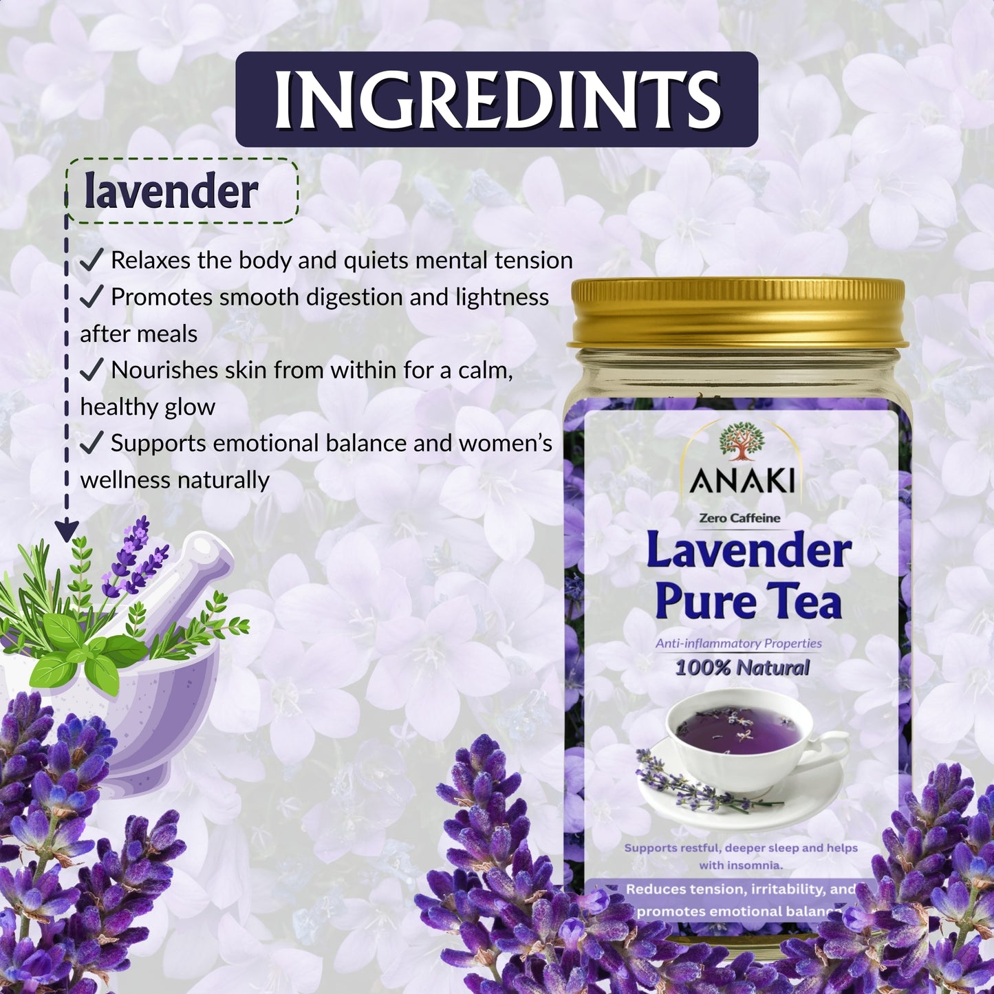 Anaki Lavender Tea
