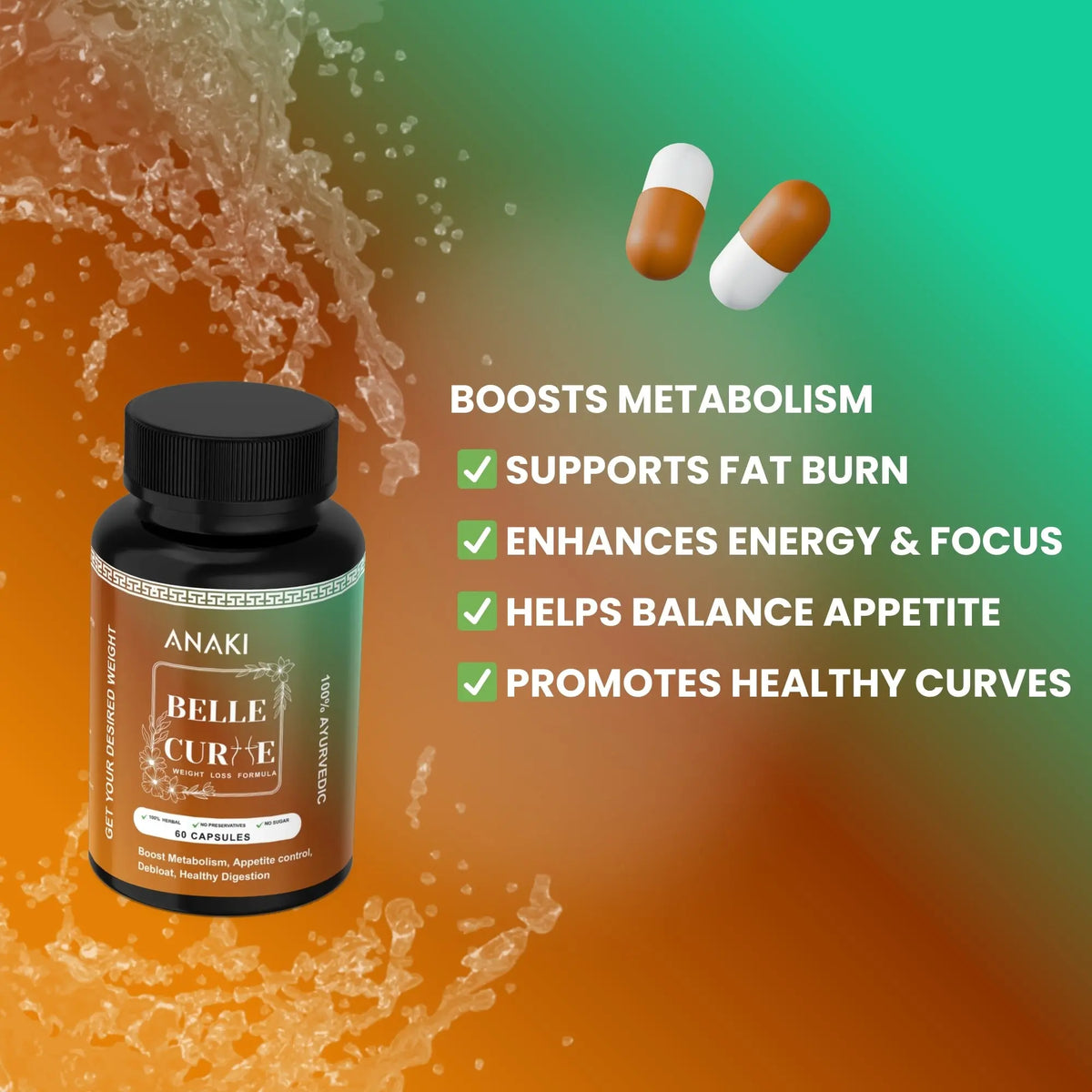 Anaki Slim Trim + Belle Curve Capsule Combo | Double Power, Faster Weight Loss Results!