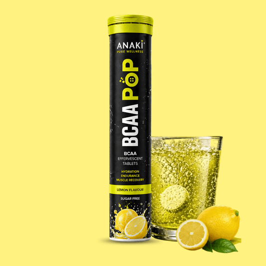 BCAA POP Effervescent Tablets for Muscle Growth, Repair and Recovery