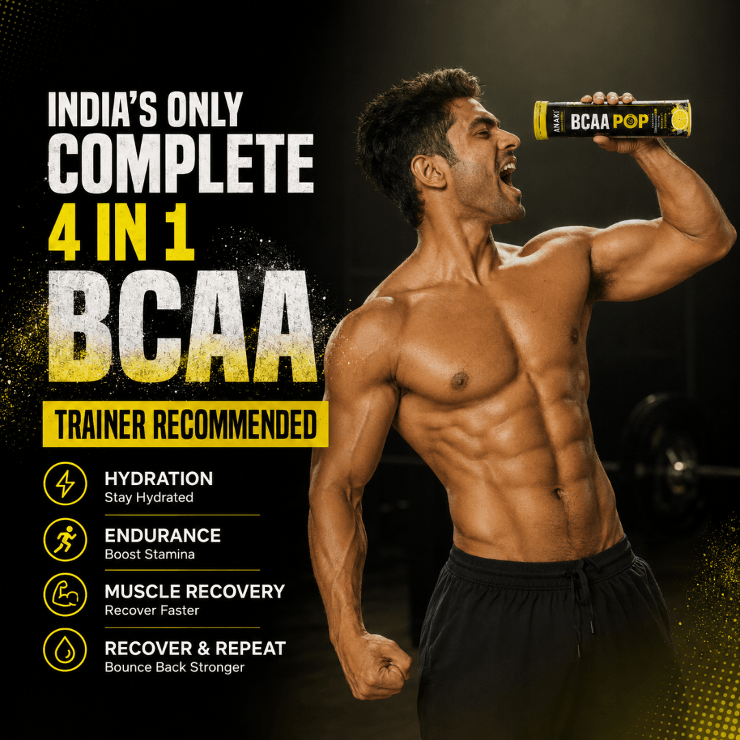 BCAA POP Effervescent Tablets for Muscle Growth, Repair and Recovery