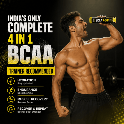 BCAA POP Effervescent Tablets for Muscle Growth, Repair and Recovery