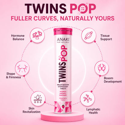 Twins POP Breast Booster Effervescent Tablets