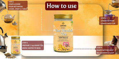Anaki Gut Health Herbal Tea - 20 Sachets