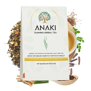 Anaki Weight Loss Tea- Belly Tea -Plant Based | Helps With Belly Fat & Bloating - Manage Weight - Slim Belly | Caffeine Free - Herbal Tea - Sugar Free |For Men And Women