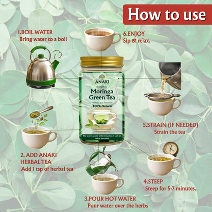 Anaki Moringa Green Tea