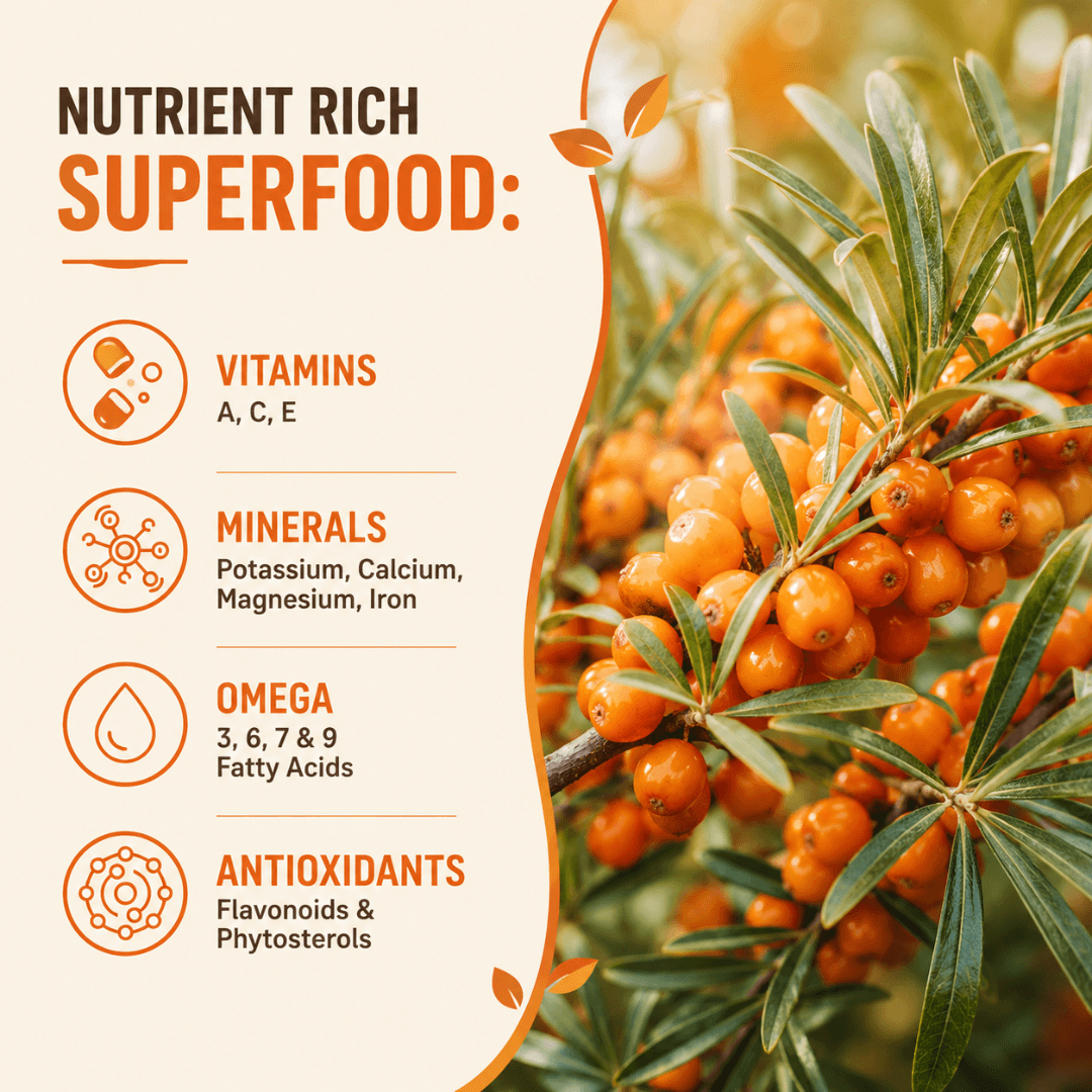 ANAKI Sea Buckthorn Berry Juice for Total Body Care & Wellness