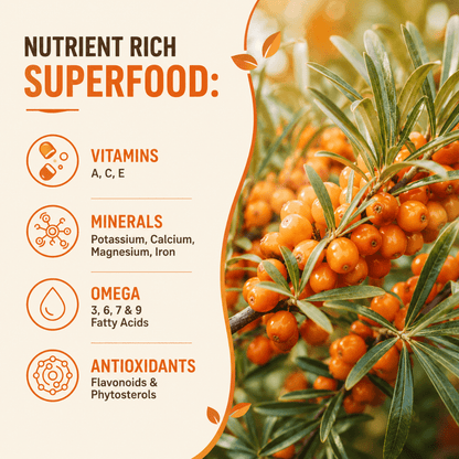 ANAKI Sea Buckthorn Berry Juice for Total Body Care & Wellness