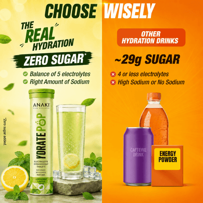 HydratePop Zero Sugar Instant Hydration Drink - Lemon Mint