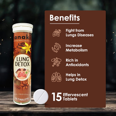 Lungs Detox Effervescent Tablet - Drop Fizz & Drink