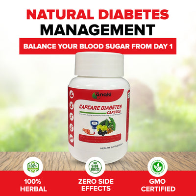 Capcare Diabetes Capsule : Natural Diabetes Management