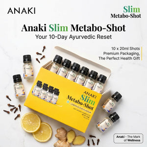 Anaki Slim Metabo-Shot -Ultra Slim, Feel Younger, Cuts stored fats, Improves Metabolism and Digestion