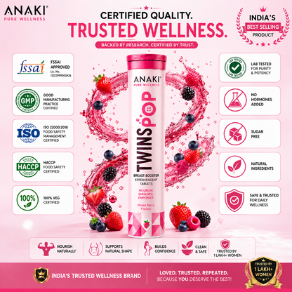 Anaki Twins POP Breast Booster Effervescent Tablets