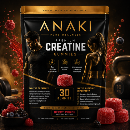 Anaki Creatine Gugar-Free Gummies