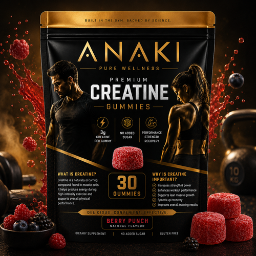 Anaki Creatine Gugar-Free Gummies