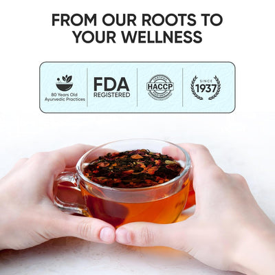Anaki Liver Cleanse Tea | Liver Detox | Helps with Fatty Liver Detox | Herbal Tea | Loaded with Harad, Milk Thistle & Ayurvedic Indian Herbs