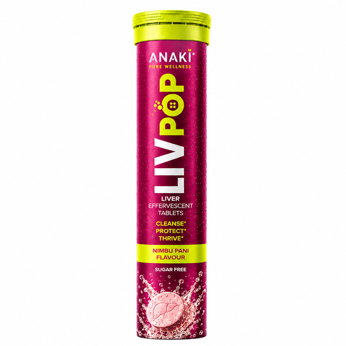 Liv-Pop Liver detox Effervescent Tablets