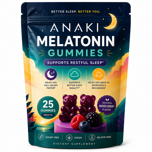 Melatonin Gummies for Sleep- Support Bettr Sleep Quality , Helps you wakeup Refresh and Recharge