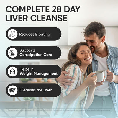 Anaki Liver Cleanse Tea | Liver Detox | Helps with Fatty Liver Detox | Herbal Tea | Loaded with Harad, Milk Thistle & Ayurvedic Indian Herbs